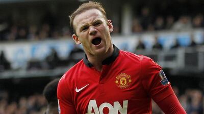 Wayne Rooney has 298 Premier League caps for Manchester United. Ian Kington / AFP