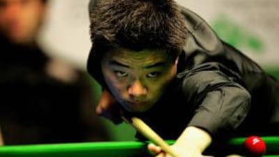 Snooker is the second most popular sport in China. The world No 11 Ding Junhui is the country's top player.