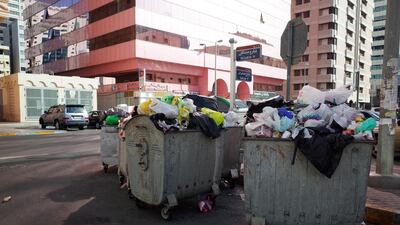 Restaurants in Abu Dhabi dump their used oil in the trash instead of recycling it to create bio fuel. Delores Johnson / The National