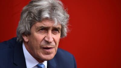 Manchester City's Manuel Pellegrini shown during his team's Premier League match against Southampton last weekend. Ben Stansall / AFP / May 1, 2016