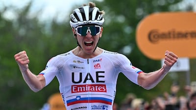 UAE Team Emirates rider Tadej Pogacar has enjoyed a successful season leading in to the Tour de France. EPA
