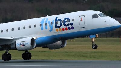 British regional airline Flybe entered into administration and asked travellers no to go to the airport on Thursday. Reuters