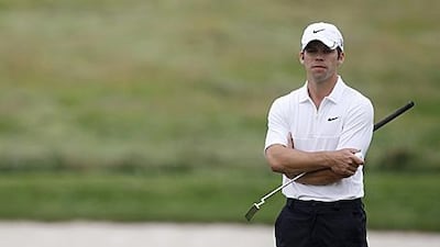 A strained intercostal muscle leaves Paul Casey of England uncertain for the PGA Championship this week.