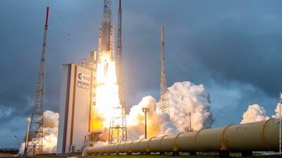 Russian intelligence agents were said to be particularly interested in Europe's Ariane rocket launchers. AP