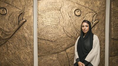 Ayesha Al Blooshi, Director of Marine Biodiversity Terrestrial & Marine Biodiversity, in the Environment Agency of Abu Dhabi. Mona Al Marzooqi/ The National