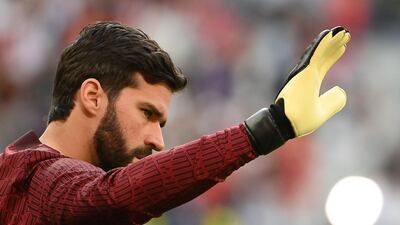 50) Liverpool's Brazilian goalkeeper Alisson Becker has been valued at £58.51m by CIES. AFP