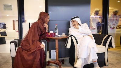 Qatar's Sheikha Moza bint Nasser pictured with her husband, former emir Sheikh Hamad. All photos: @mozabintnasser / Instagram