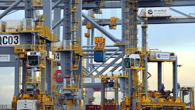 The Dubai-headquartered ports operator handled 63.7 million twenty-foot equivalent units last year. Courtesy DP World