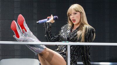 A Taylor Swift tribute show is being hosted in Dubai on Saturday. AP