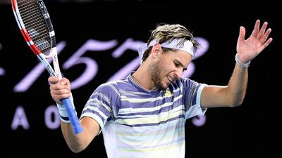 Dominic Thiem. AP