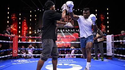 The Cameroonian is known for his brutal power inside the cage. Getty Images