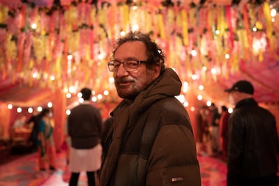 Director Shekhar Kapur on the set of What's Love Got To Do With It? Photo: We Are Media Hive