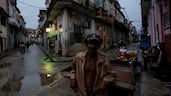 Streets were plunged into darkness as a nationwide blackout hit Cuba on Sunday. Reuters