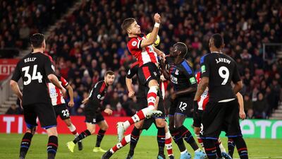 Crystal Palace v Southampton, Tuesday 11.30pm. Crystal Palace have been quietly going about their business this season and sit comfortably in ninth. Southampton’s has been a more topsy-turvy campaign , although their fine reversal in fortunes came to a halt with a 3-2 loss last time out to Wolves having led 2-0. Palace will be buoyed by their draw at the Etihad and can end their run of four straight draws. Crystal Palace 2 Southampton 1 Getty Images