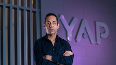 Marwan Hachem is the co-founder and group chief executive of YAP, a UAE-based digital banking app that provides spending analytics, card controls, money transfer and bill payment service to users. Photo: YAP
