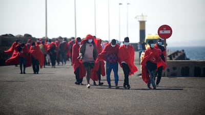 Increasing numbers of people are trying to reach Europe via the Canary Islands, a Spanish territory in the Atlantic. EPA