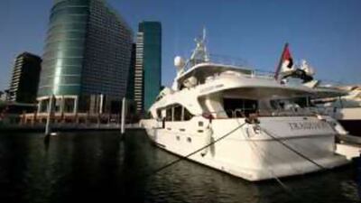 The 30-metre Tradition, docked at Festival Marina in Dubai, faces being dwarfed soon.