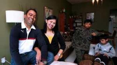 Sebastian De Souza, a retail operations manager, who lives in Sharjah with his wife Norie and their sons, Angelo and Gabriel, says his family has cut down on eating out.