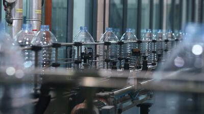 An Al Ain water bottling plant. Al Ain is one of Agthia's main brands. Delores Johnson / The National