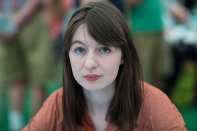 Author Sally Rooney. Getty Images