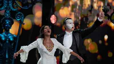 The Phantom of the Opera is coming to Abu Dhabi for a three-week run in March 2027. Getty Images