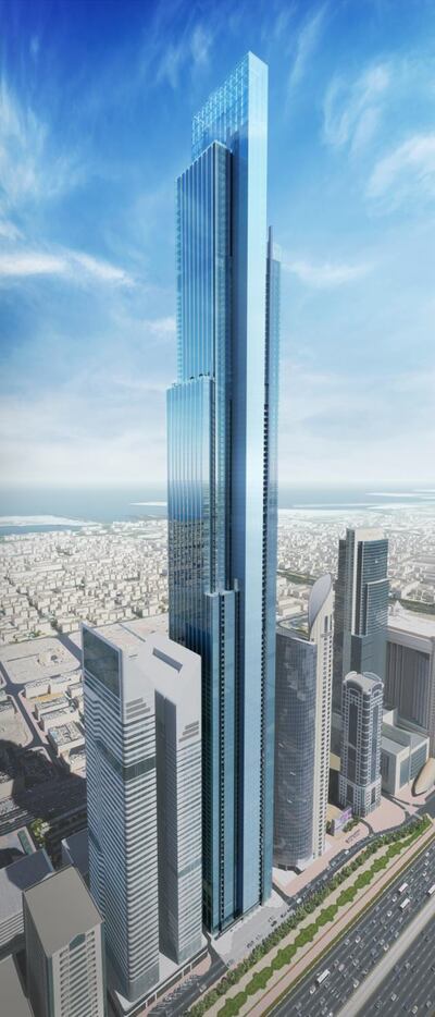 Developer Azizi is awaiting approval for the height of Burj Azizi. Photo: Azizi