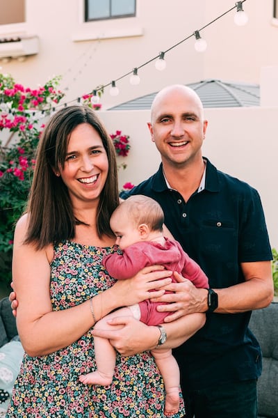 Katy Granville and her family have bought their first home in Dubai. Photo: Katy Granville