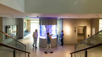 Sharjah Marine Science Research Centre was opened Sheikh Dr Sultan bin Muhammad Al Qasimi, Ruler of Sharjah