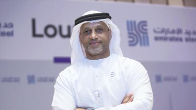 Emirates Steel chief executive Saeed Al Remeithi said the industry would be impacted by a slowing construction sector and protectionism in 2019. Leslie Pableo/ The National.