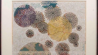 'The distance of separate things 8' by Bharti Kher. Courtesy Nature Morte and the artist