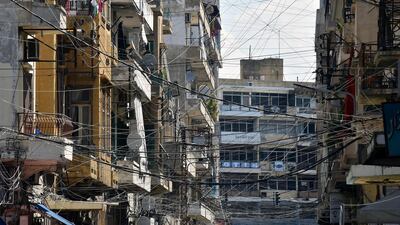 The insufficient electricity supply in Lebanon has been a problem ever since the civil war. EPA