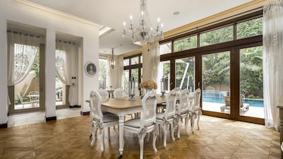 There's wood, marble and stone finishes throughout. Courtesy LuxuryProperty.com