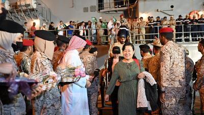 Evacuees are welcomed in Jeddah