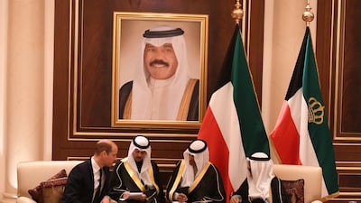 Prince William has travelled to Kuwait to pay his condolences to the nation’s new leader after the death of Sheikh Nawaf, its former ruling emir. Photo: @Kuwaitanduk / X