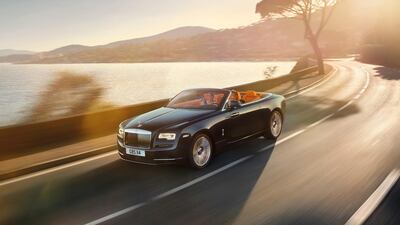 Rolls-Royce’s new model, the Dawn. Courtesy Rolls-Royce Motor Cars