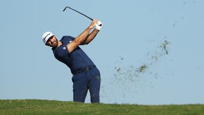 Dustin Johnson has twice competed in Abu Dhabi, finishing runner-up on debut in 2017 before placing ninth earlier this year. Getty Images