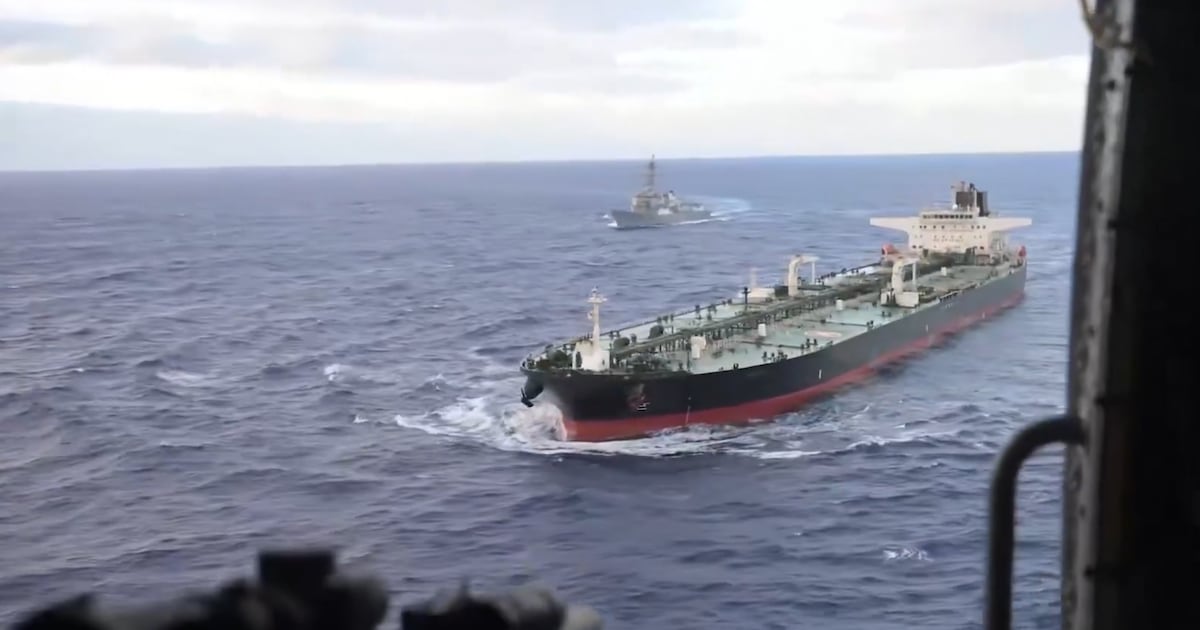 US forces board Venezuela-linked tanker in Indian Ocean as part of sanctions 'quarantine' | The National