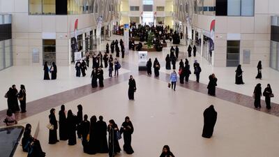 The newly opened Zayed University Campus in Abu Dhabi. Antonie Robertson / The National