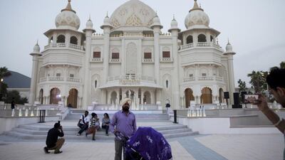 The world’s first Bollywood theme park, Bollywood Parks in Dubai. Anna Nielsen for The National