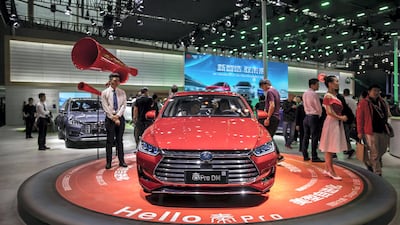 8. BYD Qin EV: 48,900 units sold in 2020. Getty Images