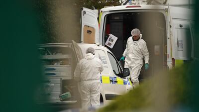 Police said the lorry was believed to have come from Bulgaria and entered the UK from Holyhead in Wales on Saturday. Holyhead is one of the main ports for ferries from Ireland. Getty Images