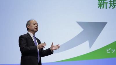 Masayoshi Son, chief executive of SoftBank Group signed several informal deals worth billions of dollars in China recently. Bloomberg