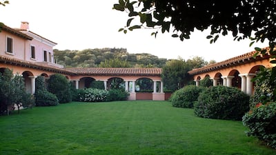 A partial view of former Italian premier Silvio Berlusconi's Villa Certosa in Porto Rotondo, Sardinia. Antonio Satta / AP Photo