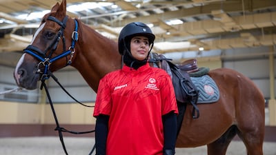 Mahra Al Kaabi says the sport gives her both strength and peace of mind