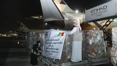 The UAE sent medical aid to Mali to reinforce its efforts to combat the spread of Covid-19. Wam