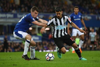 Ayoze Perez, right, will be Newcastle United's main goal threat against West Bromwich Albion. Clive Brunskill / Getty Images