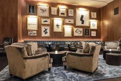 The Library Bar has a literature-themed evening brunch on Fridays. Antonie Robertson / The National