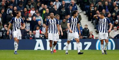 West Bromwich Albion will most likely be relegated at the end of the season. Andrew Boyers / Reuters