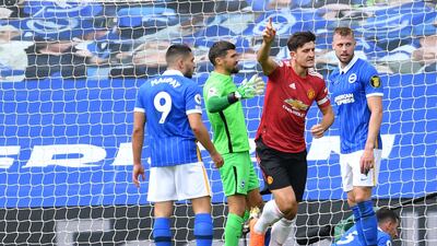 Harry Maguire - 6. Hardly dominant, but United need to score more goals from set pieces and he was there to put the ball in for United’s first. Shame Dunk did it for him, but a goal’s a goal. AFP