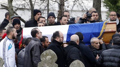 His brother Malek called the murders an act of barbarity by false Muslims. ‘One must not confuse extremists with Muslims. Mad people have neither colour or religion,’ he said. Kenzo Tribouillard / AFP Photo